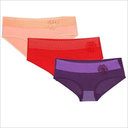 Red Panty Set Of Three