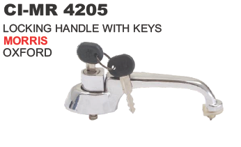 Locking Handle with Keys Morris