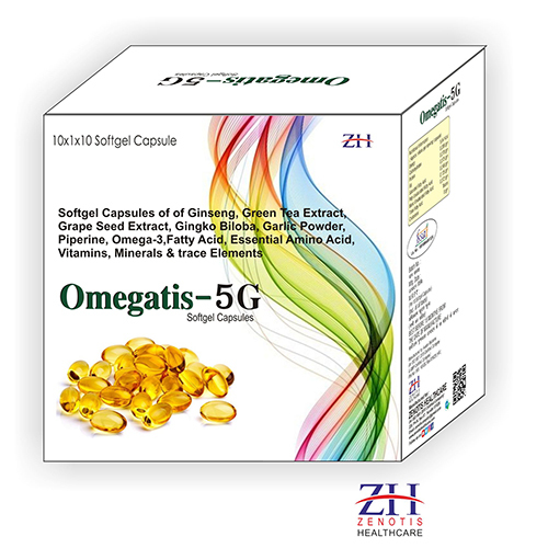 Omegatis-5G Softgel Capsules - Drug Type: General Medicines