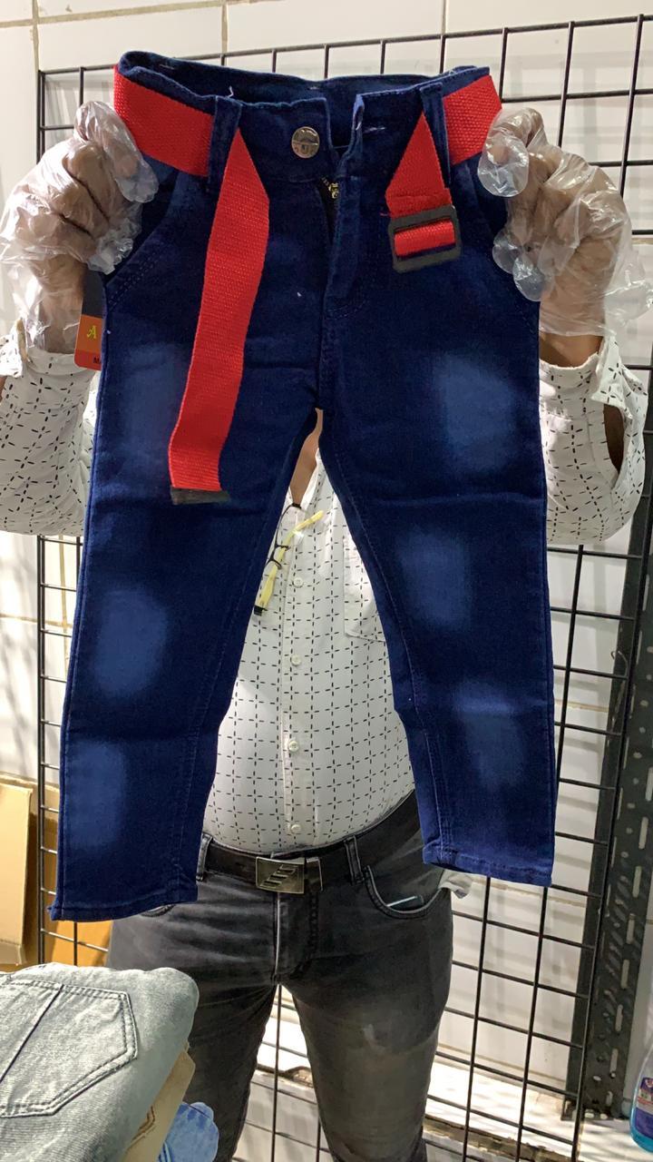 Kids Jeans - Denim | Size 16*36, Age 1-12 Years, Multicolour Casual Wear Suitable For Everyday Fun And Activities