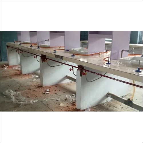 Gas Pipe Line Installation For Laboratory