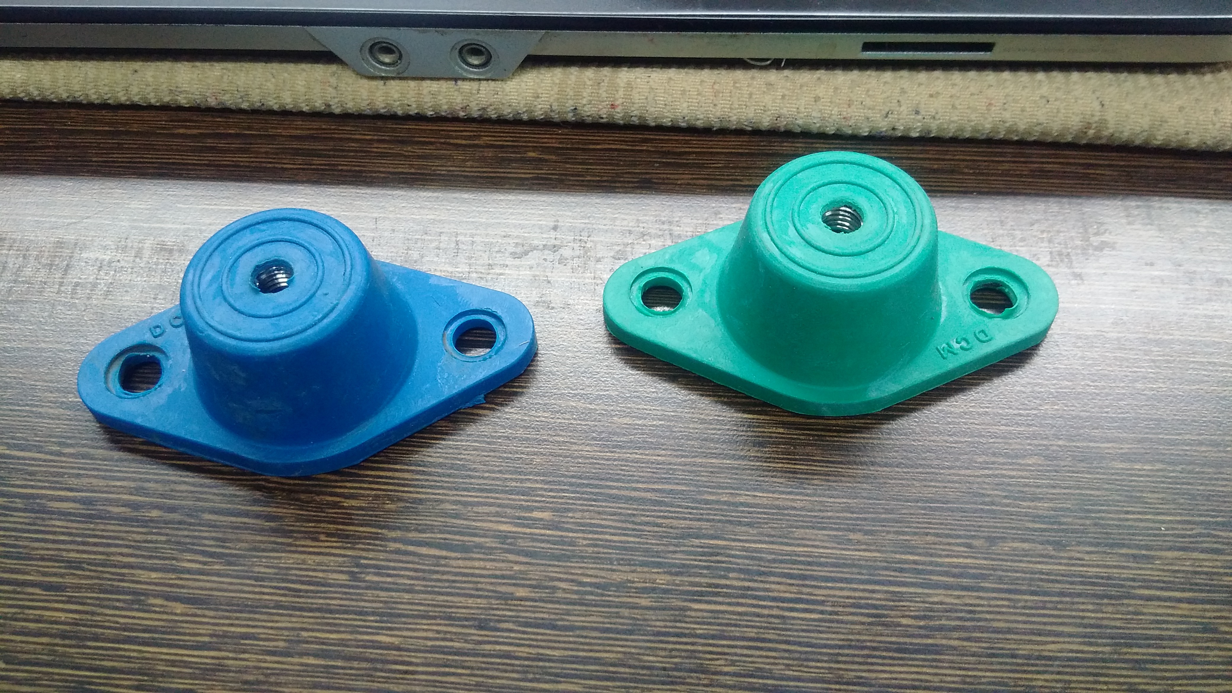 Small Engine Mount - Rubber Material, Multicolor | Easy To Fit, Excellent Load Bearing Capacity, Abrasion Resistant, Stable Vibration Isolation