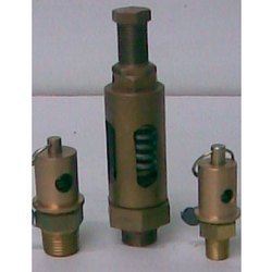 Air Compressor Safety Valve - OEM Standard Material, Reciprocating Compressor Model ALL, Std Dimensions, Lubricated Power Source, Silent Operation