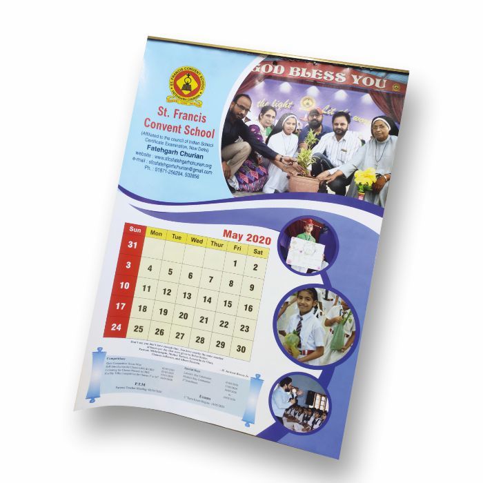 Table & Wall Calender Designing