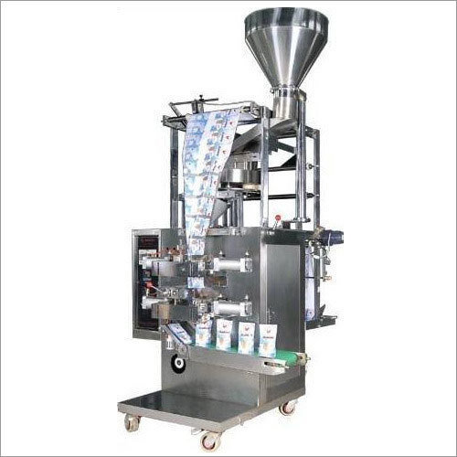 Detergent Pouch Packing Machine - Stainless Steel, 1200x800x1800 mm Dimensions | 2.2 kW Power, 30-60 Pouches/Min Production Capacity, 5-50g Filling Range