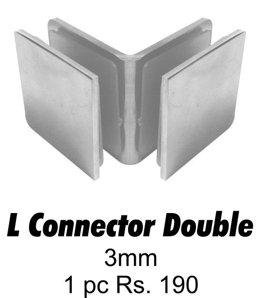 Glass Connector Density: 3.29 Kilogram Per Cubic Meter (Kg/m3)