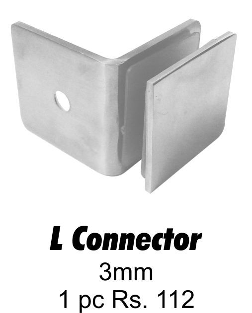 Glass Connector Density: 3.29 Kilogram Per Cubic Meter (Kg/m3)