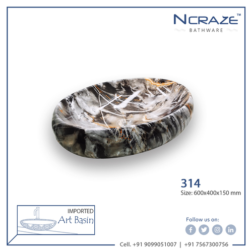 Decorative Table Top Imported Art Wash Basin
