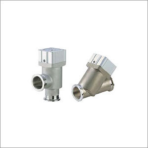 Stainless Steel High Vacuum Angle-In-line Valve