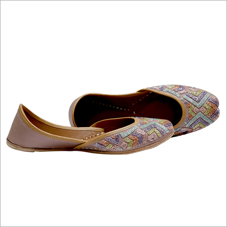 Multi Color Bead Work Jutti