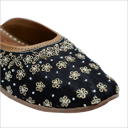 Bead Work Back Open Jutti