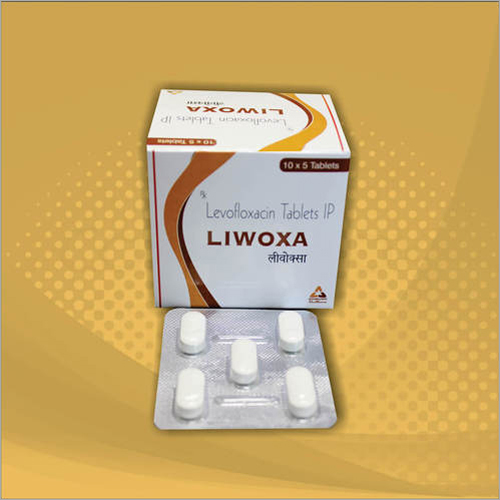 Levofloxacin - 500mg Tablet | Versatile Antibiotic for Infection Treatment Including Sinus, Skin, Ear, Urinary, Joint, and Bone Infections
