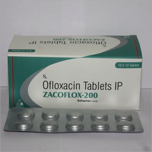 Ofloxacin 200mg Tablets - 200mg, Treats Bacterial Infections Including Respiratory, Urinary, and Skin Infections, Store Cool & Dry