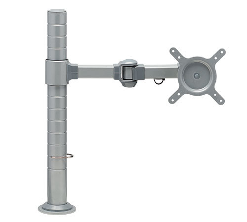LCD / LED Table Mount Single Monitor Arm -Single Screen Flange