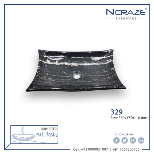 Decorative Ncarze Black Color Wash Basin