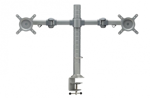 LCD / LED Table Mount Double Monitor Arm - Dual Screen Clamp