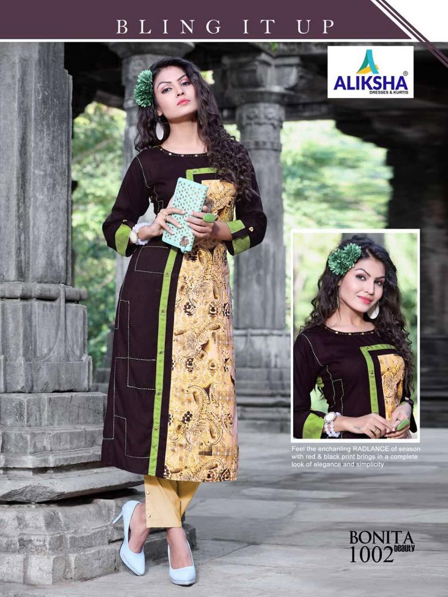 Bonita Beauty - 14 Kg Rayon Slub Kurtis, Sizes M To 3xl, Ready To Ship For All Seasons