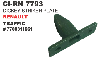 Dicky Striker Plate Renault