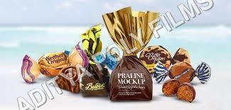 मेटललाइज्ड मेटललाइज्ड पॉलिएस्टर ट्विस्ट रैप