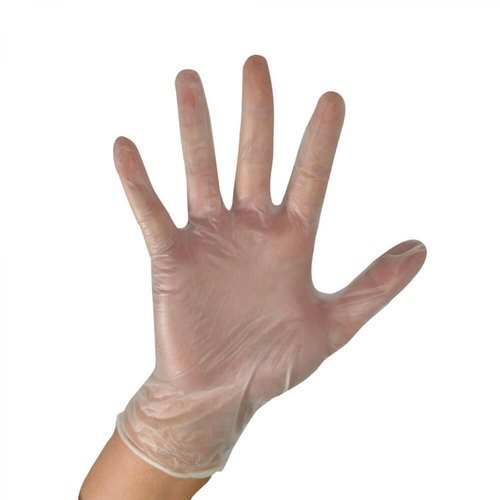 Vinyl Gloves - Vinyl Material, Disposable, Sterilized, White Color | Great Stretchability, Comfortable Fit, High Strength, Puncture Resistant