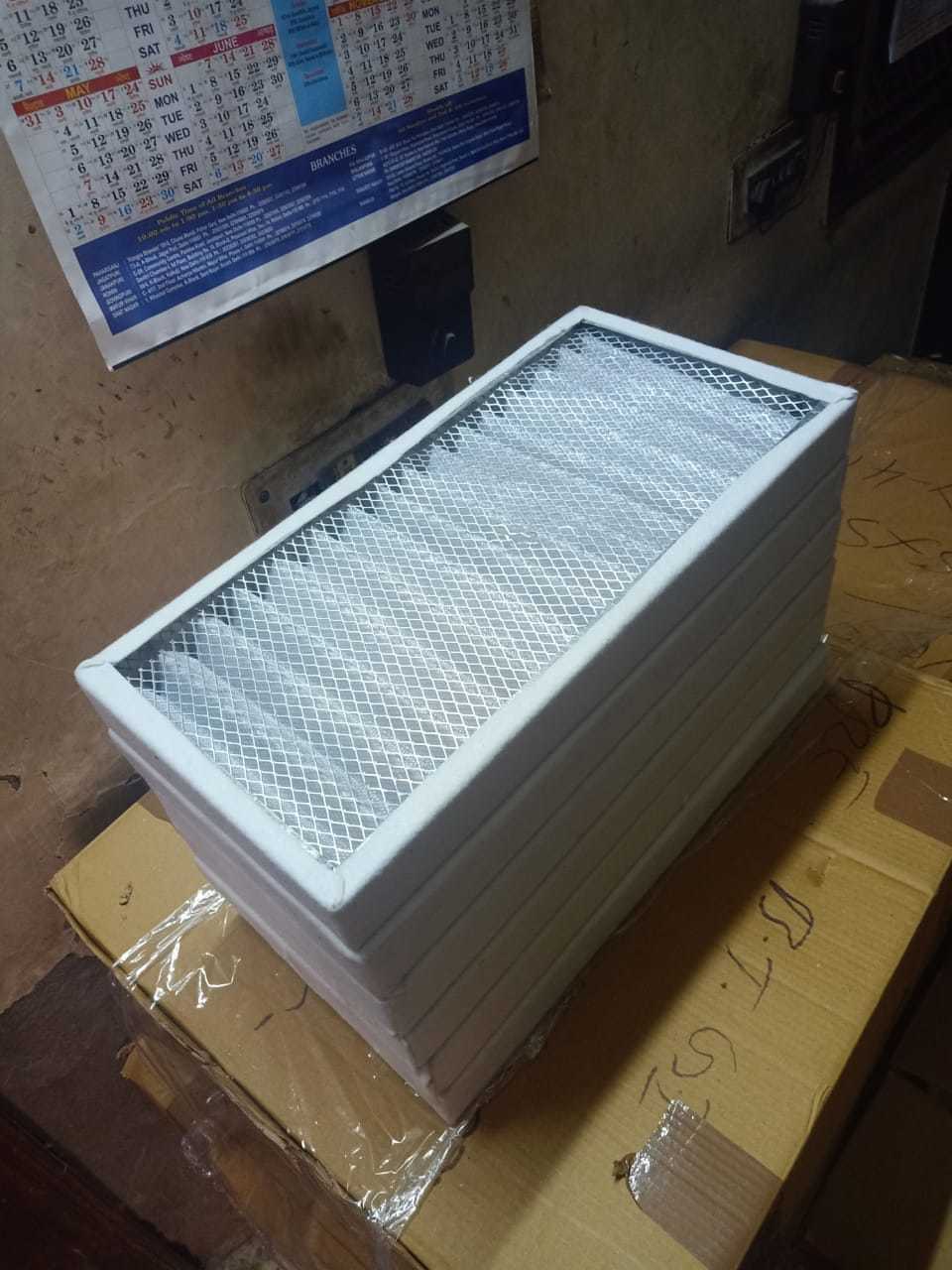 Synthetic Fiber Cold Rolled Panel Air Filter For Dc Motor Warranty: No