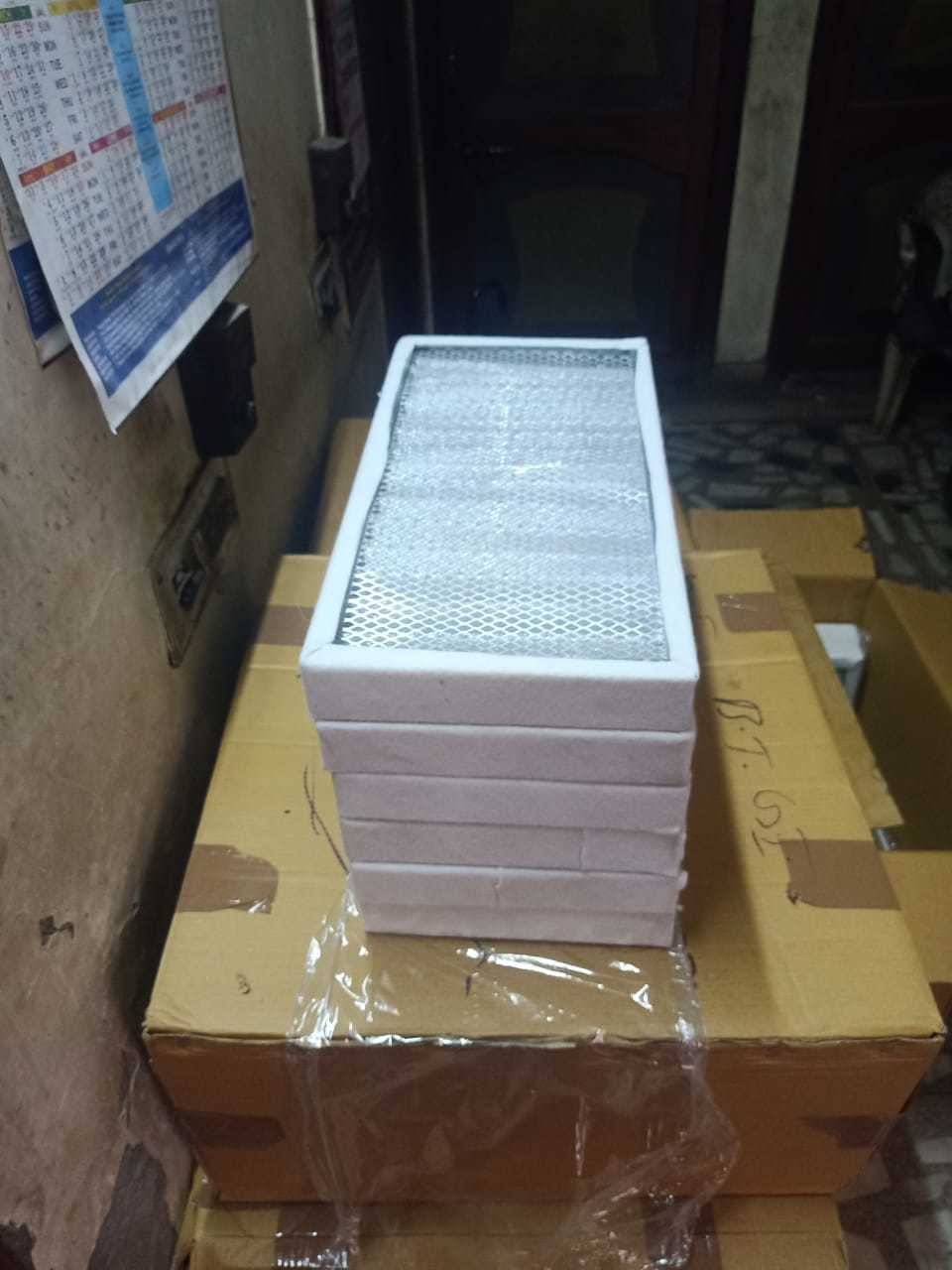 Gi Sheet Air Filter For Dc Motor