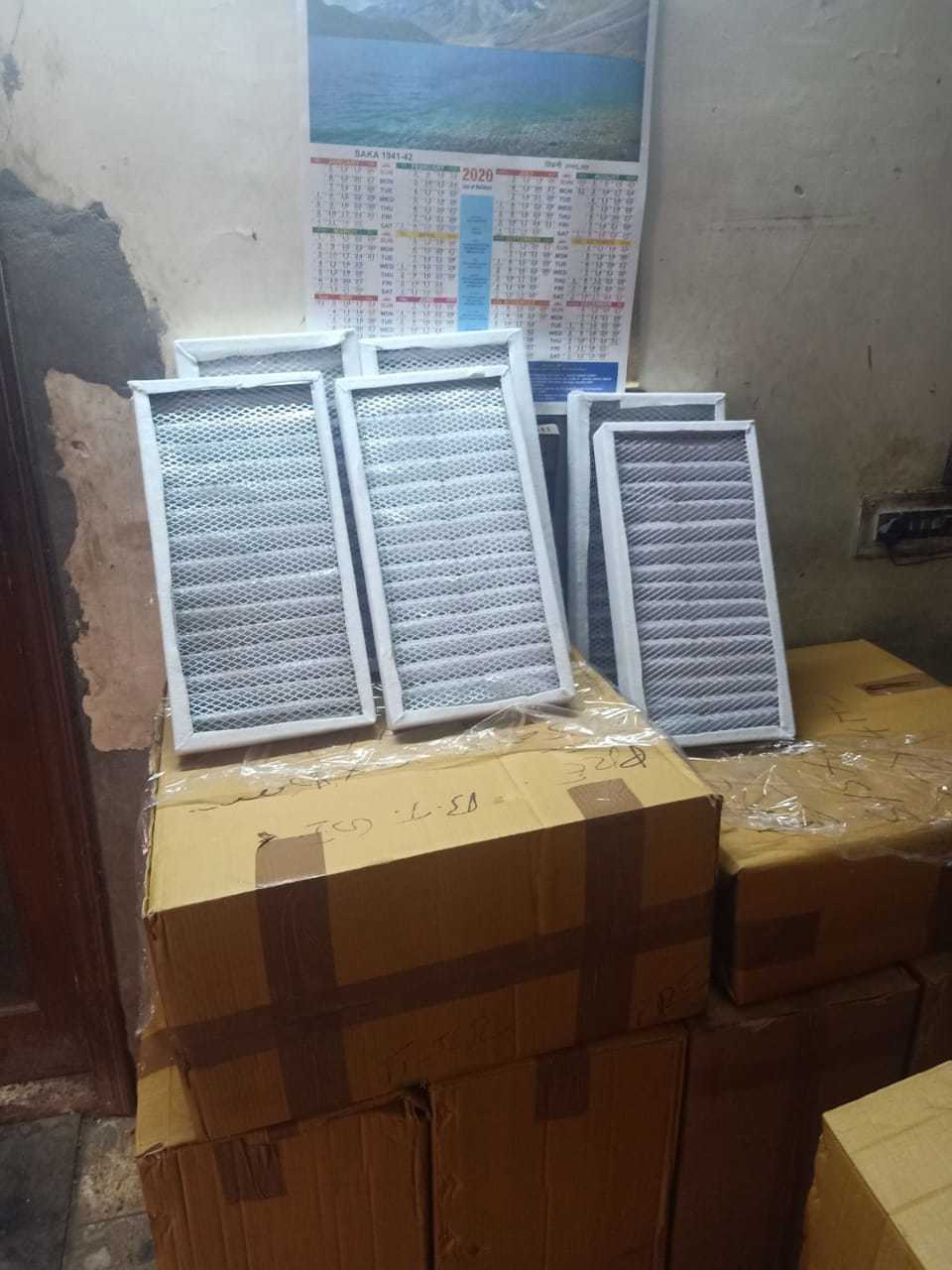 Gi Sheet Air Filter For Dc Motor