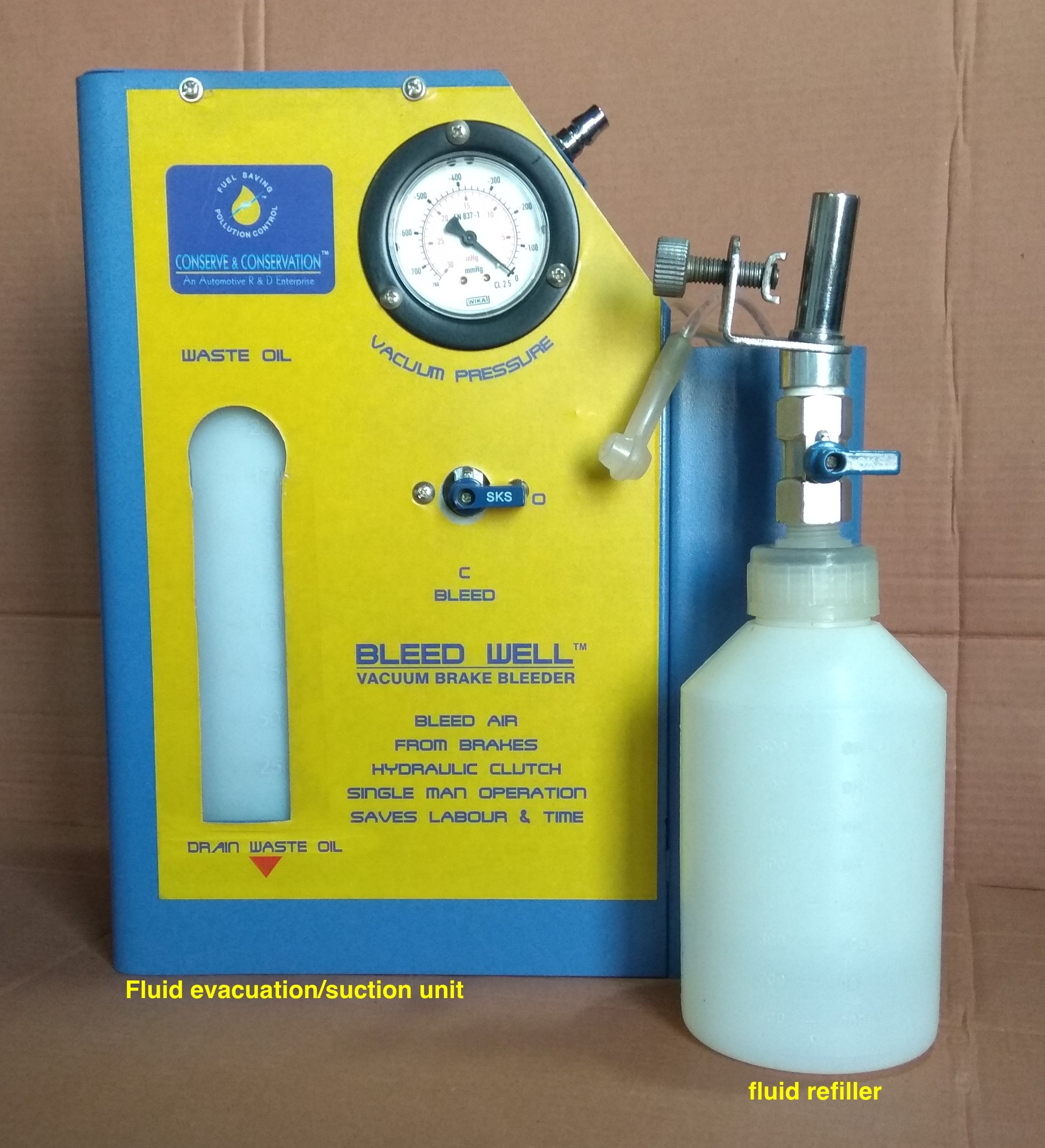 Vacuum Brake Bleeder - Lowering Time: 1 Days