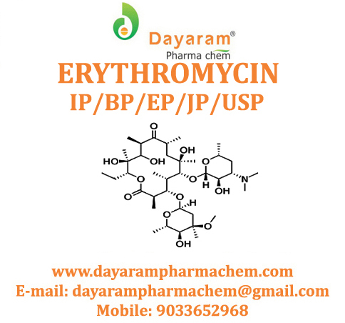 Erythromycin - 300mg/6ml, White, Medicine Grade | High Purity Antibacterial Treatment For Diverse Infections And Recurrent Fever Prevention