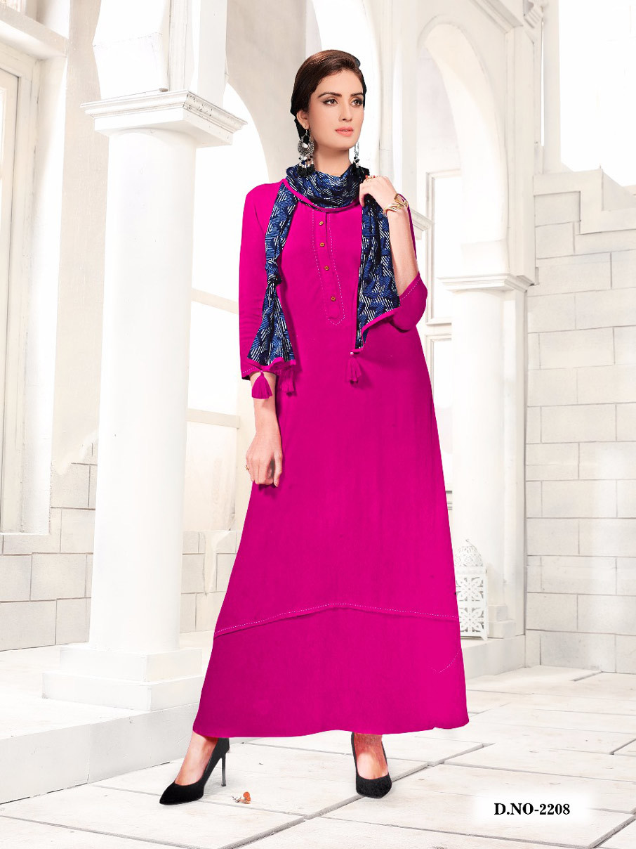 Spring Chigi Wigi Vol-1 Lavanya Present Dupatta Kurti Set