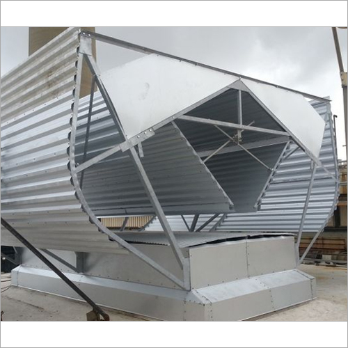 Frp Ridge Ventilators - Color: Silver