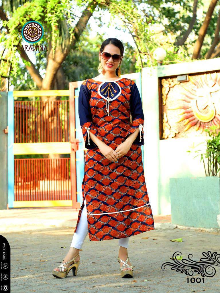Chocolaty Vol-2 Aradhna Rayon Print Straight Kurtis - Heavy Rayon Fabric, Sizes M(38) To 3xl(46) | For Ladies, Suitable For Rainy, Spring, Summer, Winter Seasons