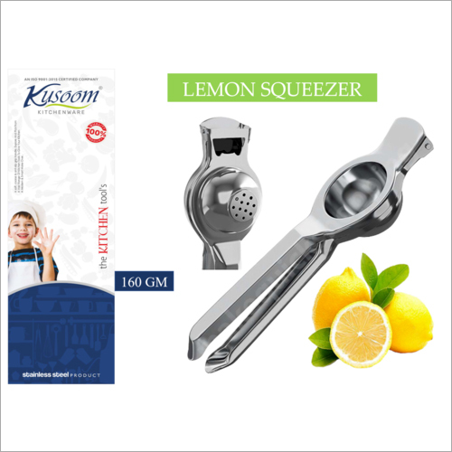 Metal Lemon Squeezer With Opener