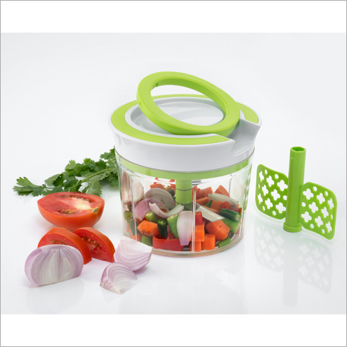 Vegetable Chopper - ABS Plastic, Versatile Vegetable Preparation Tool for Effortless Chopping and Slicing