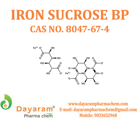 Iron Sucrose - Cas No: 8047-67-4, White Color, Medicine Grade 99% Purity | No Smell, Other Taste, Hs Code: 29420090