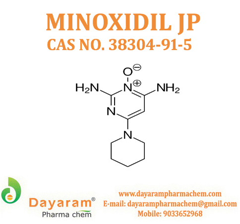Minoxidil - Medicine Grade Powder, Cas No: 38304-91-5, 99% Purity, No Smell, White Color