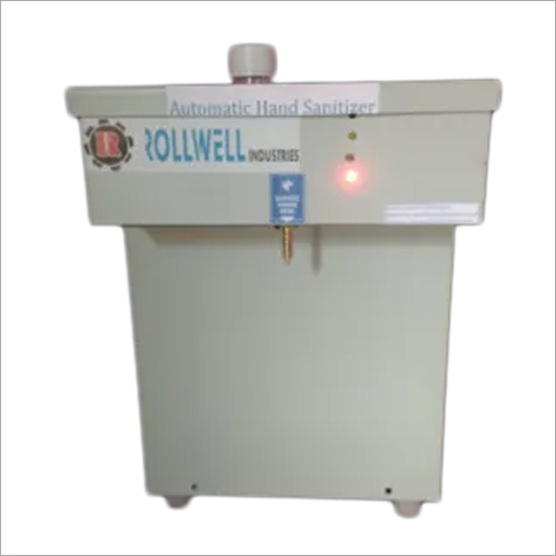 ग्रे ऑटोमैटिक हैंड सेनिटाइज़र डिस्पेंसर