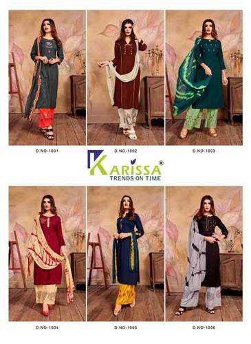Spring Chunariya Karissa Thread Work Palazzo Kurti