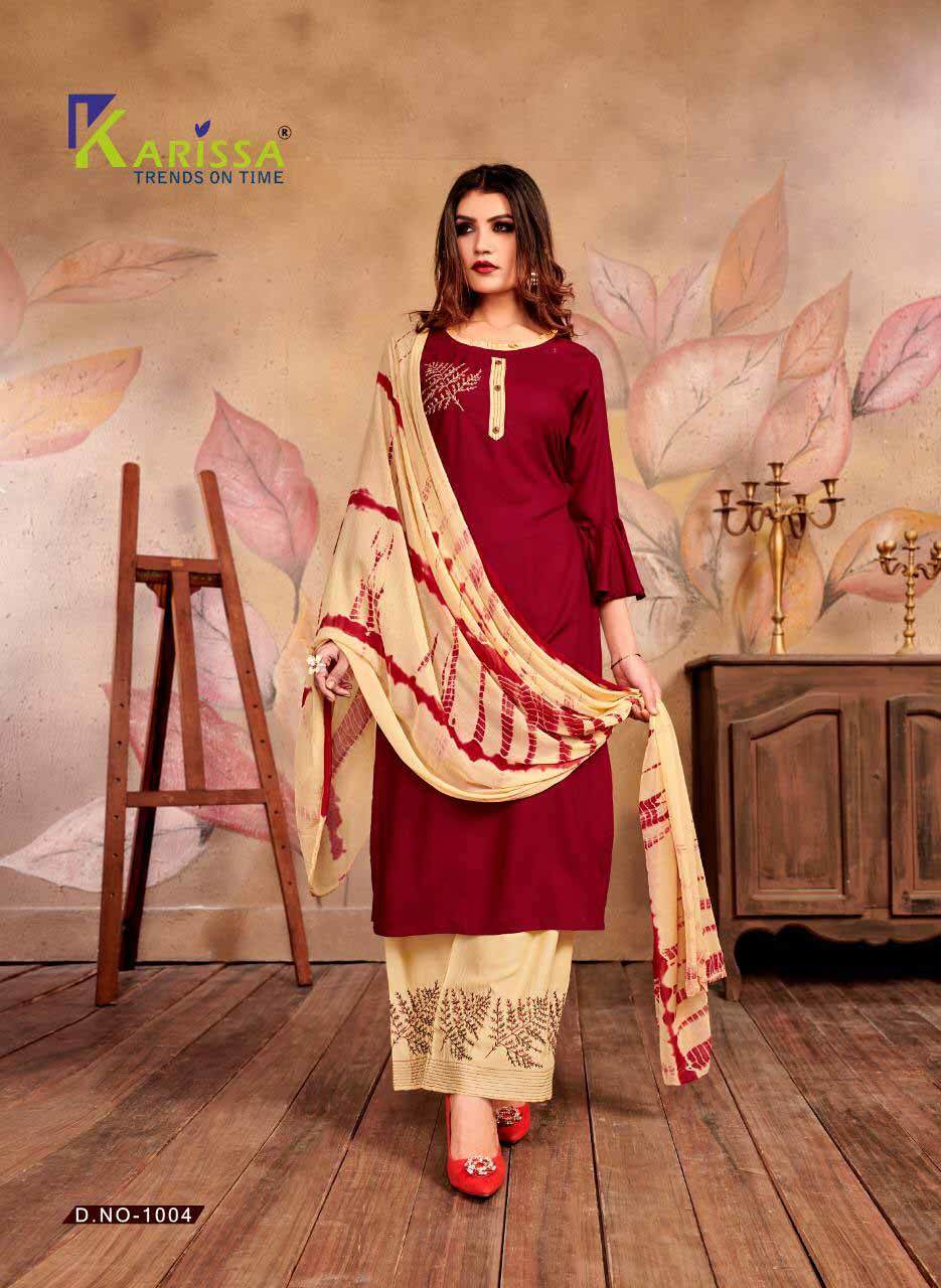 Spring Chunariya Karissa Thread Work Palazzo Kurti