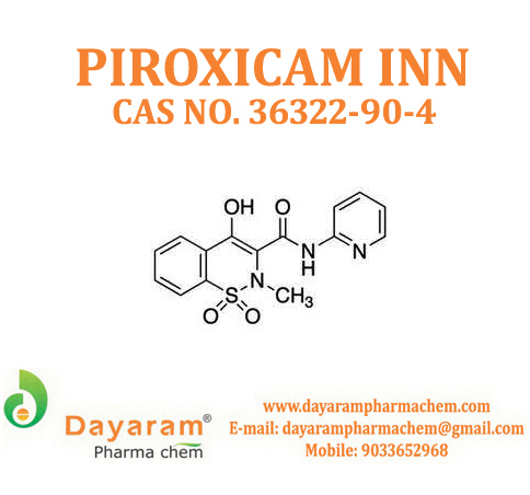 Piroxicam Cas No: 36322-90-4