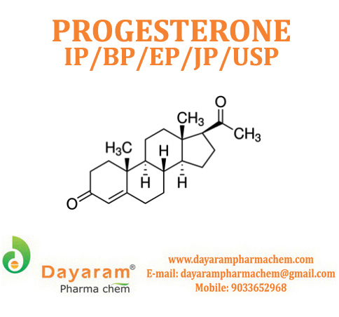 Progesterone Cas No: 57-83-0