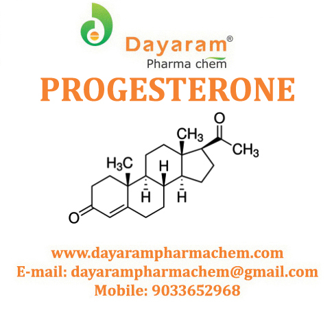 Progesterone Cas No: 57-83-0