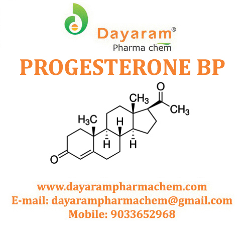 Progesterone Cas No: 57-83-0