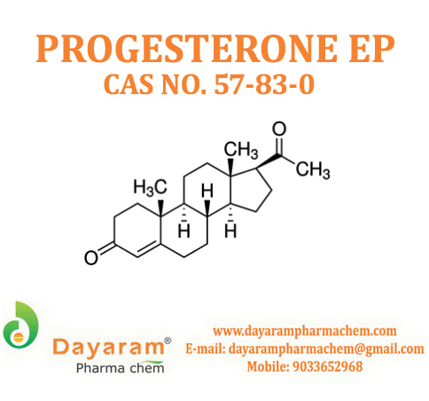 Progesterone Cas No: 57-83-0