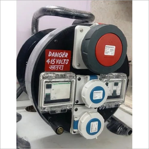 Cable Reel 63amp Socket With Elcb