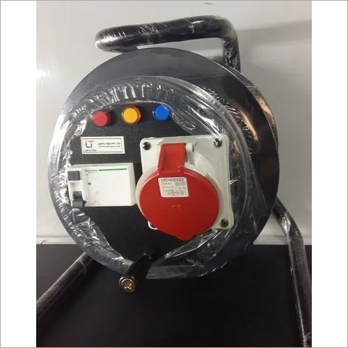 Cable Reel 32Amp Socket with ELCB