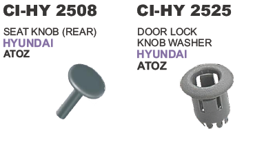 Seat Knob Rear Hyundai