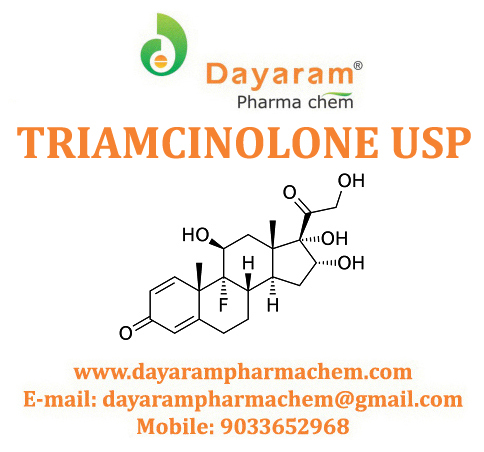 Triamcinolone Cas No: 124-94-7