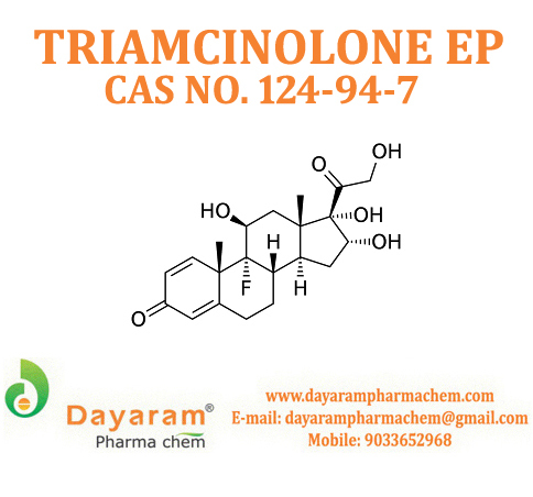Triamcinolone Cas No: 124-94-7
