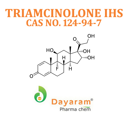 Triamcinolone Cas No: 124-94-7